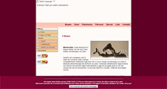 Desktop Screenshot of museo.comune.ozieri.ss.it